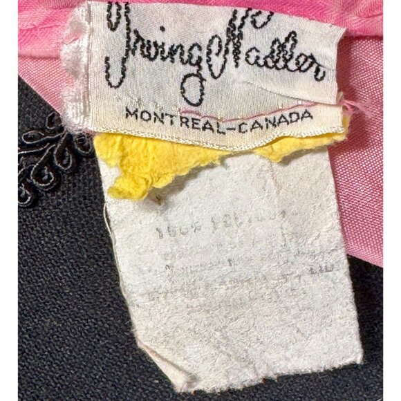 Vintage 70s two pieces set, pink, orange, yellow floral smocked bodice, maxi - Picture 10 of 10